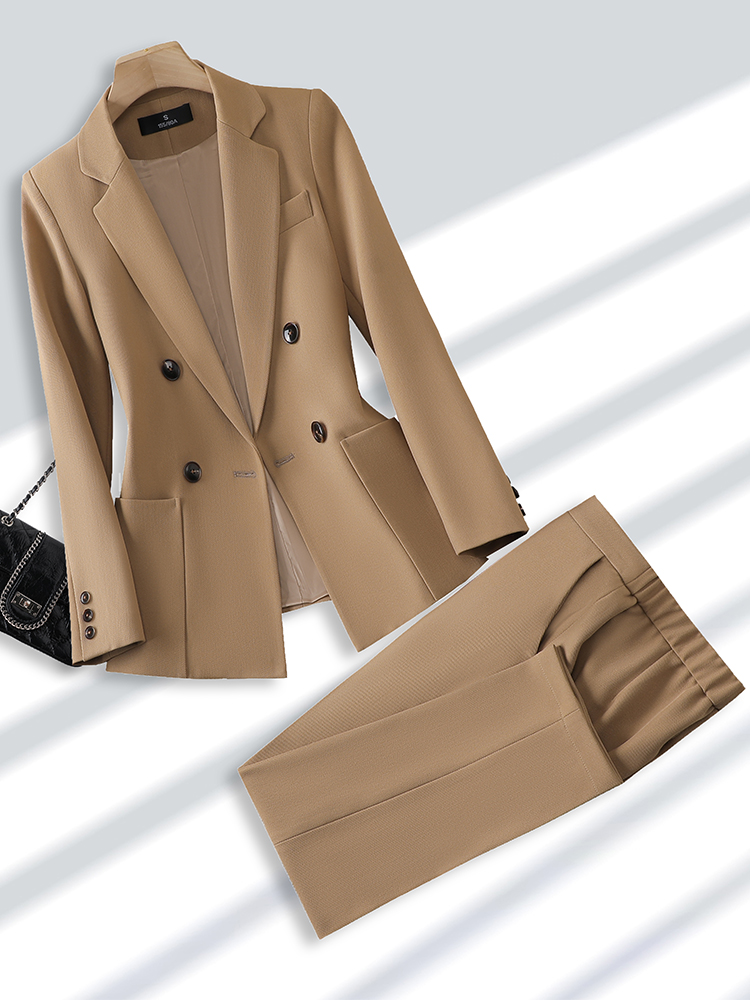 Men'S Fashion Khaki Pants - 여성용 정장 바지 정장, 사무용 비즈니스