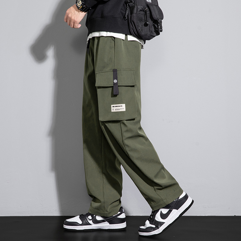 새로운 코튼 남성 카고 바지 카키 캐주얼 남성 전술 조 - Men'S Fashion Khaki Pants 리뷰 및 가격