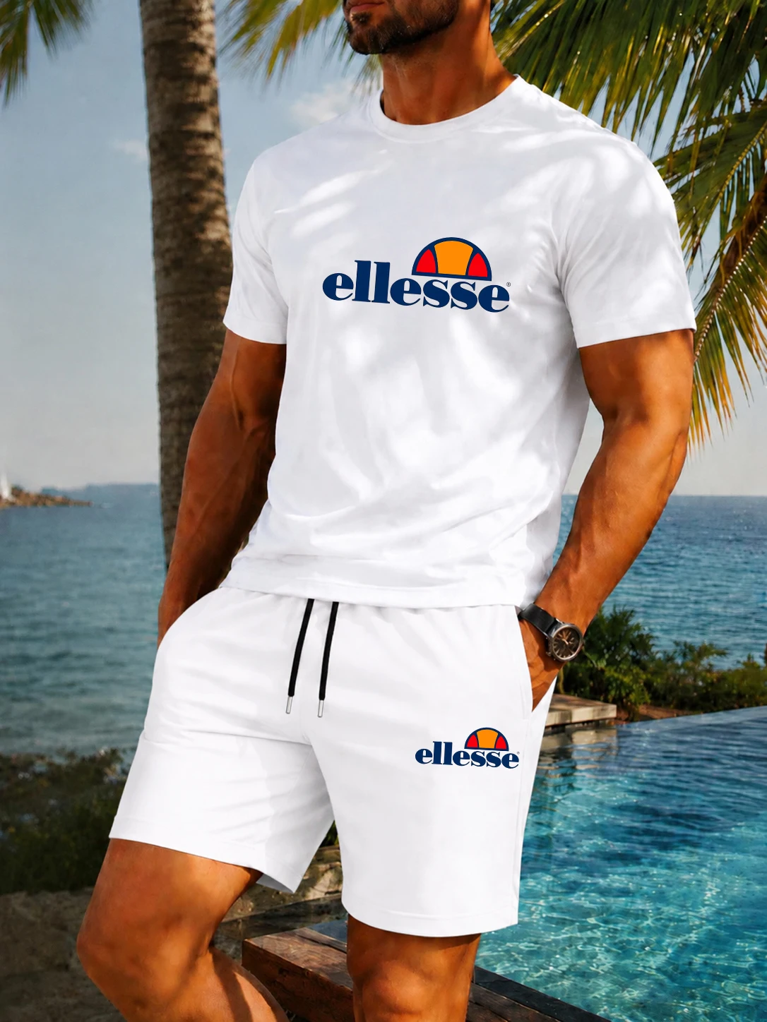 새로운 여름 캐주얼하고 패셔너블한 남성용 클래식 라운드 - Men'S Fashion Undershirt 리뷰 및 가격