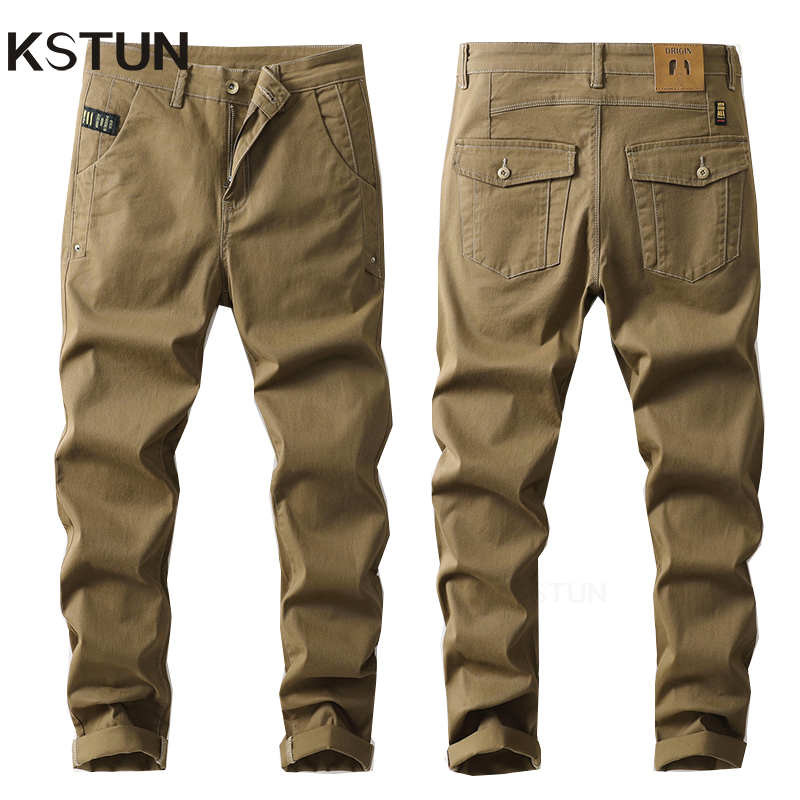 KSTUN 남성용 캐주얼 바지, 슬림 스트레이트 스트레 - Men'S Fashion Khaki Pants 리뷰 및 가격