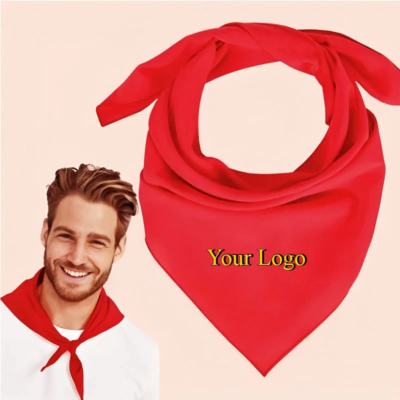 남녀 웨딩 파티용 맞춤형 헤드스카프, 로고 인쇄, 단색 - Men'S Fashion Logo 리뷰 및 가격