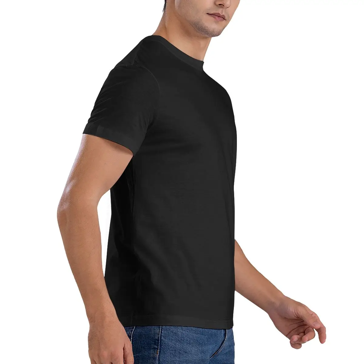 2026 남성용 패턴 티셔츠, 블랙 크루넥 스타일, 도 - Mens Fashion Style Images 리뷰 및 가격