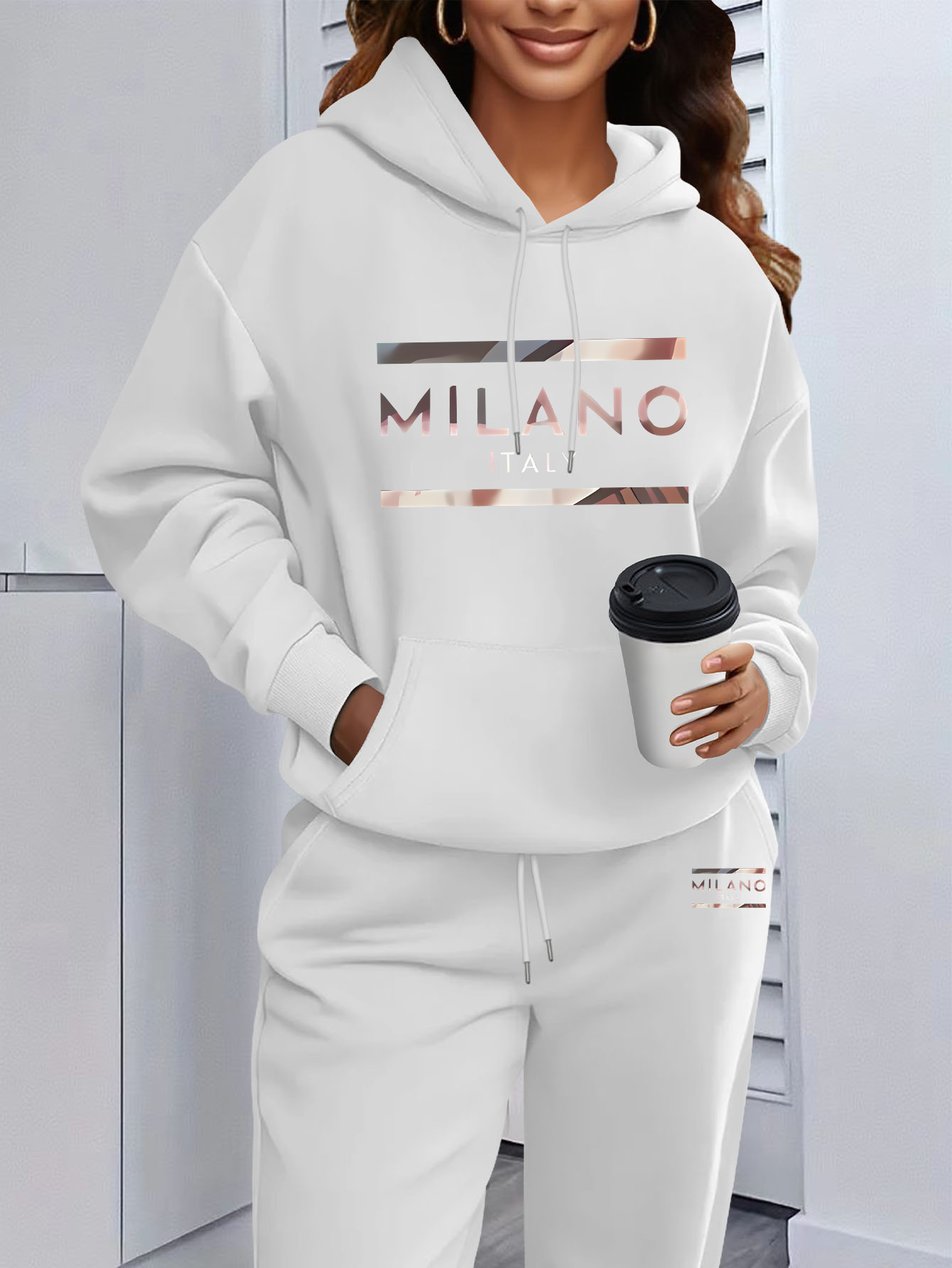 2026년 여성용 프린트 후드티 세트, 고품질, 인기  - Mens Fashion Casual Outfits 리뷰 및 가격