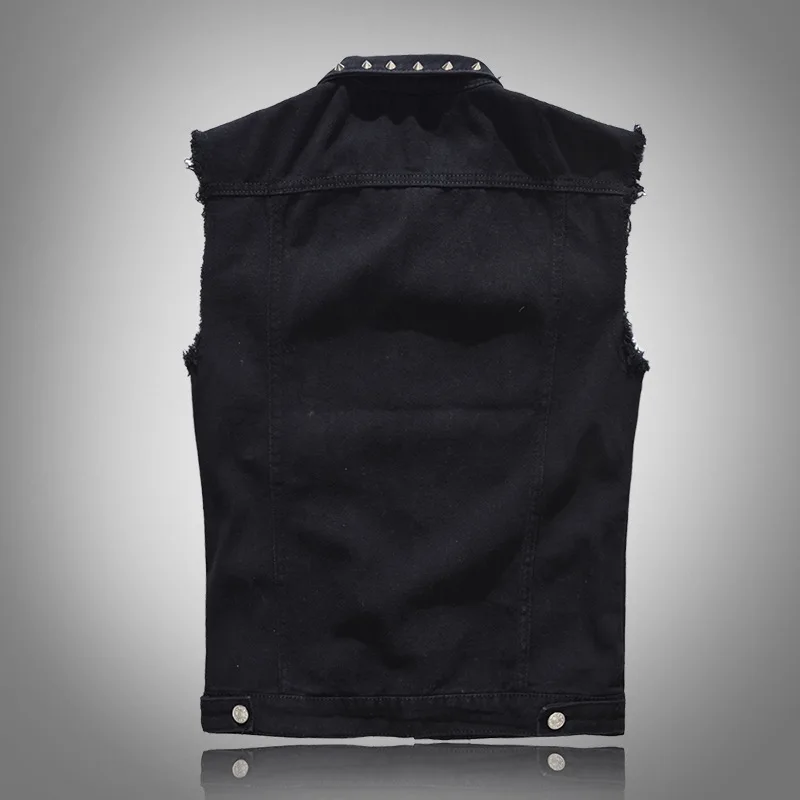 2026 봄 패션 남성 리벳 데님 베스트 펑크 파티 스 - Men'S Fashion Vest With Jeans 리뷰 및 가격