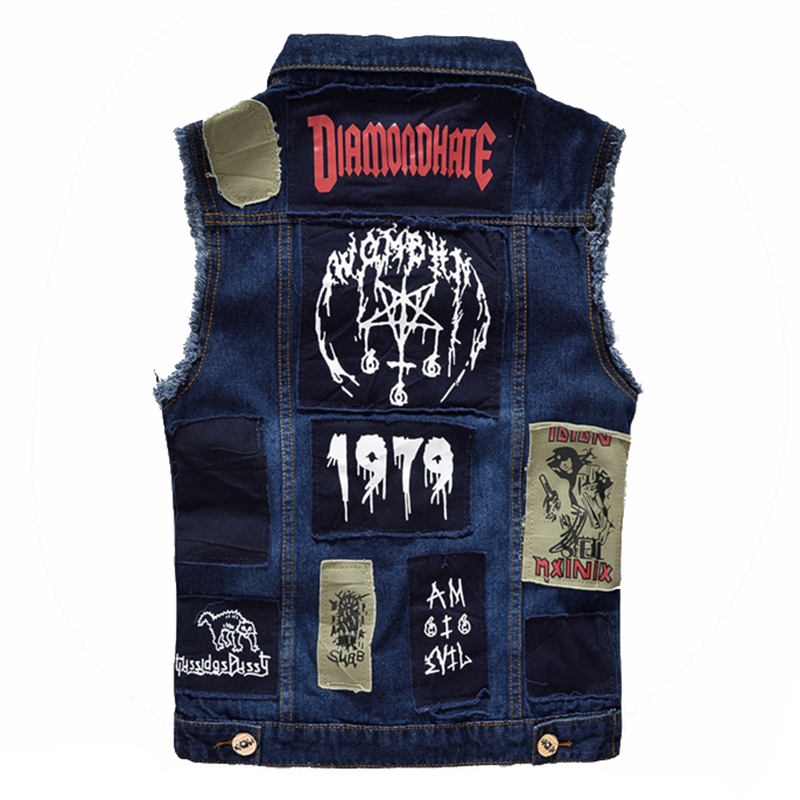 남성용 클래식 빈티지 청바지 조끼, 민소매 재킷, 패션 - Men'S Fashion Vest With Jeans 리뷰 및 가격