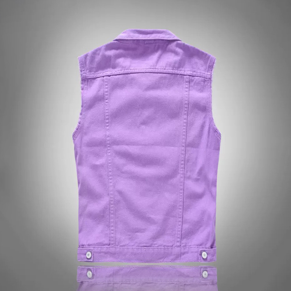 새로운 패션 남성 블루 캐주얼 데님 조끼 재킷 남성 트 - Men'S Fashion Vest With Jeans 리뷰 및 가격