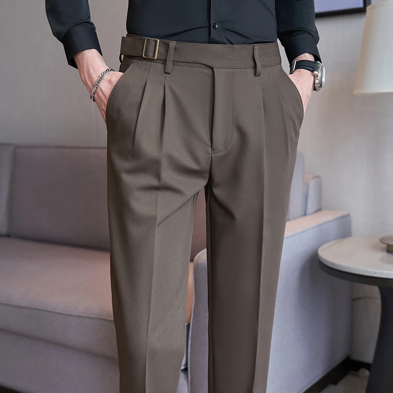 네이비 남성 정장 바지, 화이트 블랙 트라우저, 그레이 - Men'S Fashion Khaki Pants 리뷰 및 가격