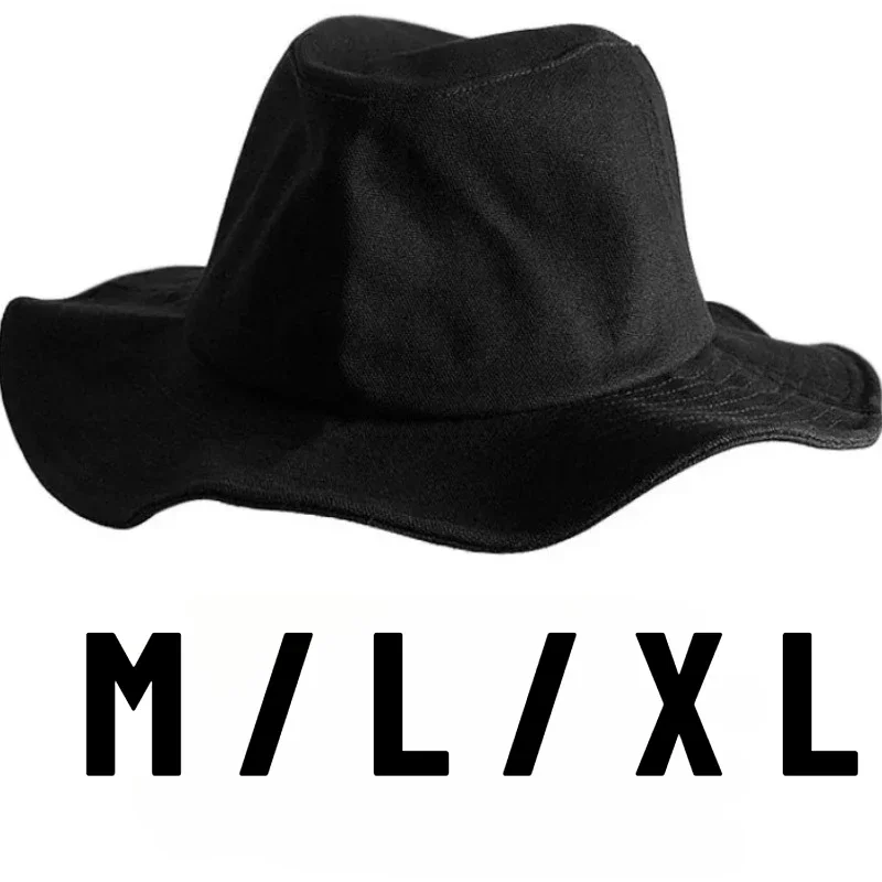 새로운 일본 디자이너 빅 헤드 62cm 양동이 모자 남 - Mens Fashion Bucket Hat 리뷰 및 가격
