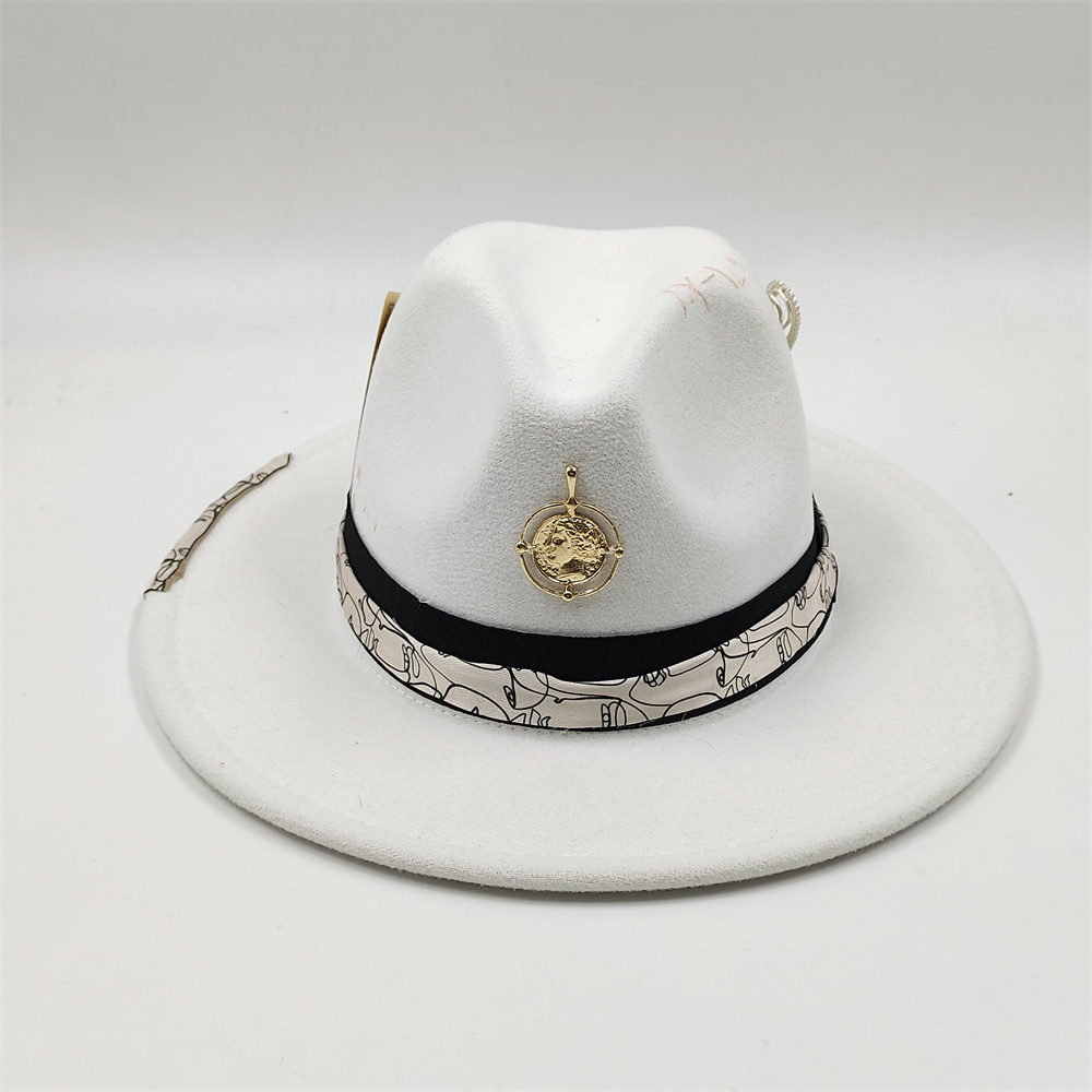 손으로 꿰맨 페도라 모자 재즈 모자 남성과 여성 카드  - Mens Fashion Bucket Hat 리뷰 및 가격
