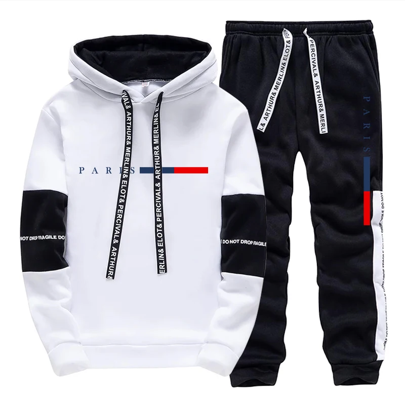 남성 세트/후드티/바지 파리 패션 가을 겨울 캐주얼 스 - Paris Men'S Fashion 리뷰 및 가격