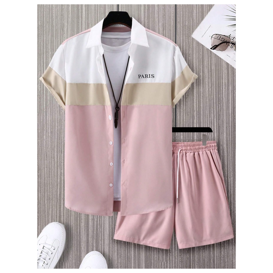 남성 패션 정장 블루 앤 화이트 패치워크 컬러 싱글 브 - Mens Fashion Style 리뷰 및 가격