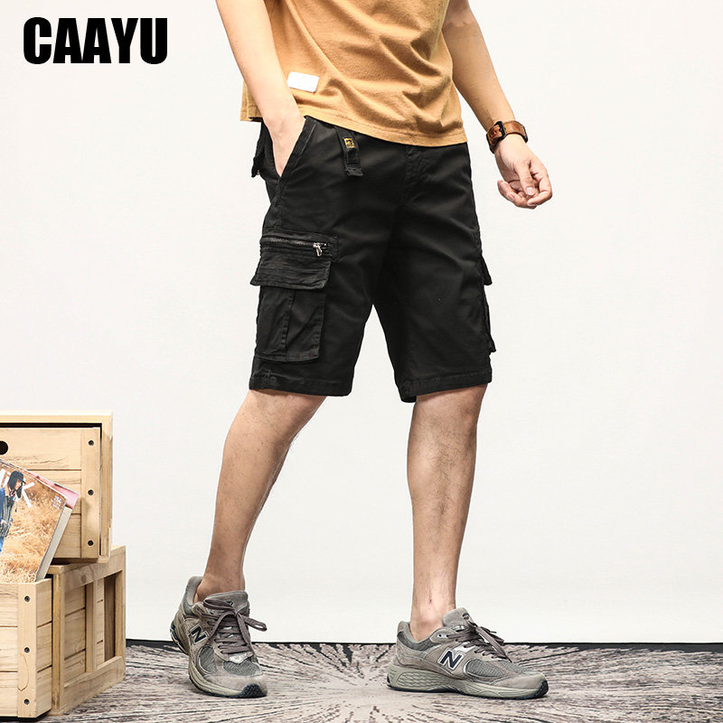 CAAYU 남성용 카고 전술 짧은 바지, 멀티 포켓 반 - Men'S Fashion Khaki Pants 리뷰 및 가격