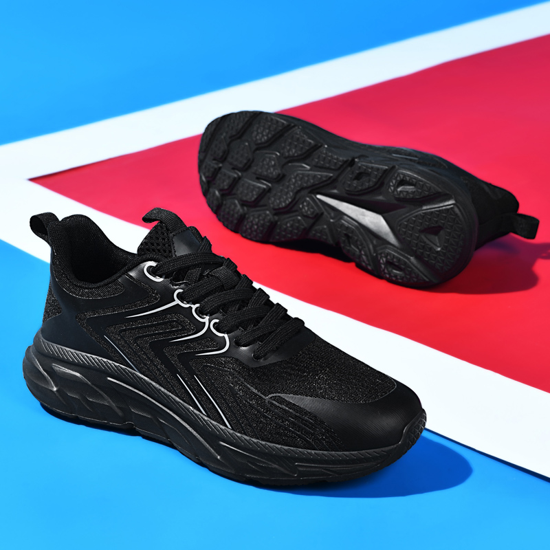 남성용 레저 운동화 신발, 블랙 스포츠 트레이너 러닝화 - Men'S Fashion Websites 리뷰 및 가격