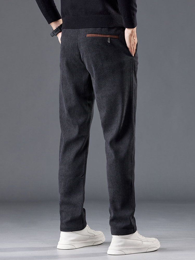 남성 코듀로이 바지 가을 신상품 신축성 있는 허리 부드 - Men'S Fashion Khaki Pants 리뷰 및 가격